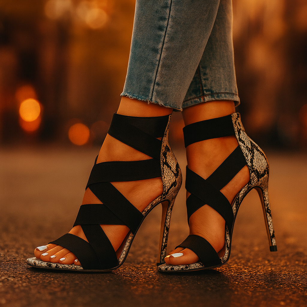Ariana Strap Heels