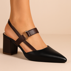 Ophelia Leather Heels