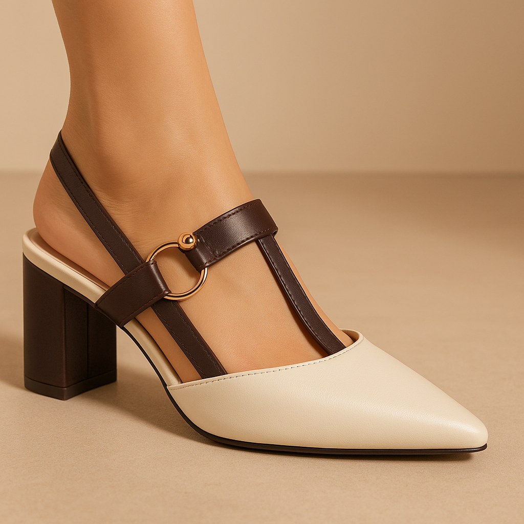 Ophelia Leather Heels