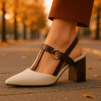 Ophelia Leather Heels