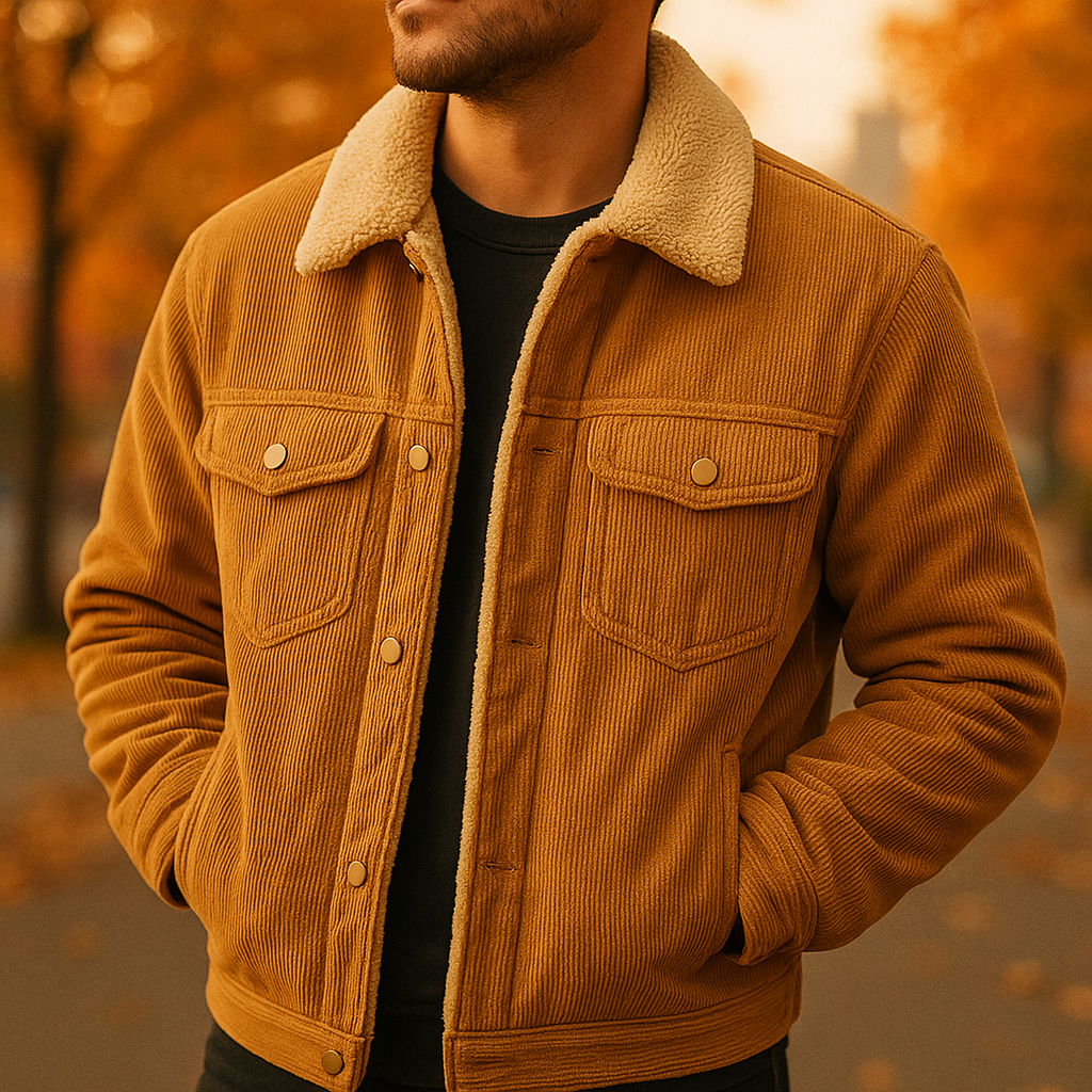 Bernard Corduroy Sherpa Jacket