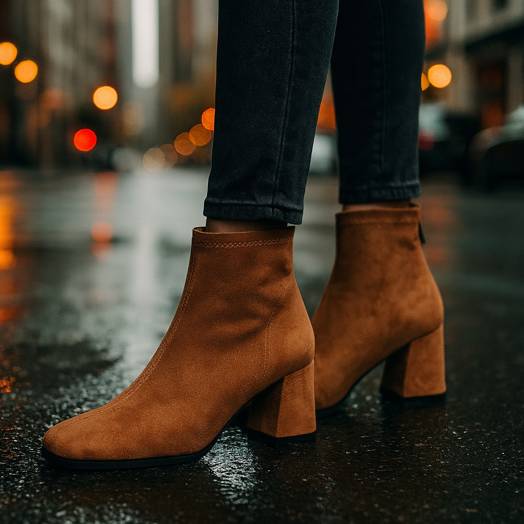 Erin Suede Heels