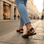 Sabrina Leather Slingbacks