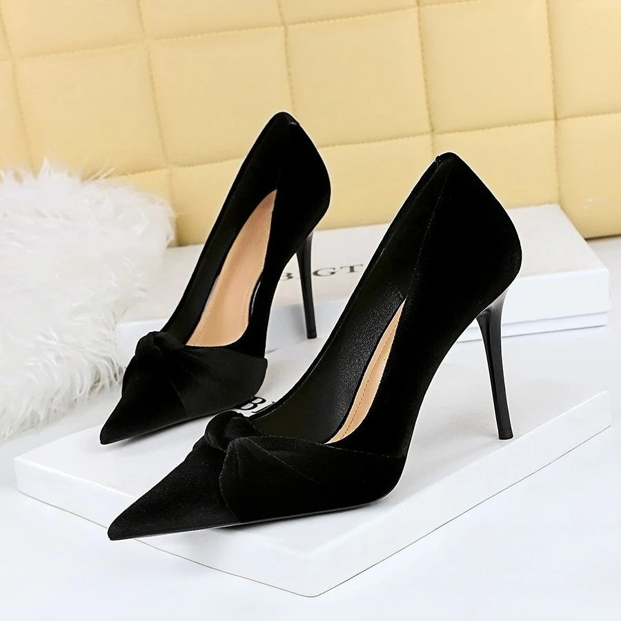 Elise Suede Heels
