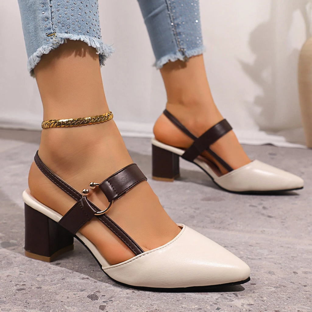 Ophelia Leather Heels