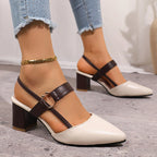 Ophelia Leather Heels
