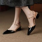 Delilah Leather Heels