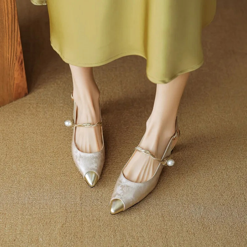 Vivian Pearl Heels