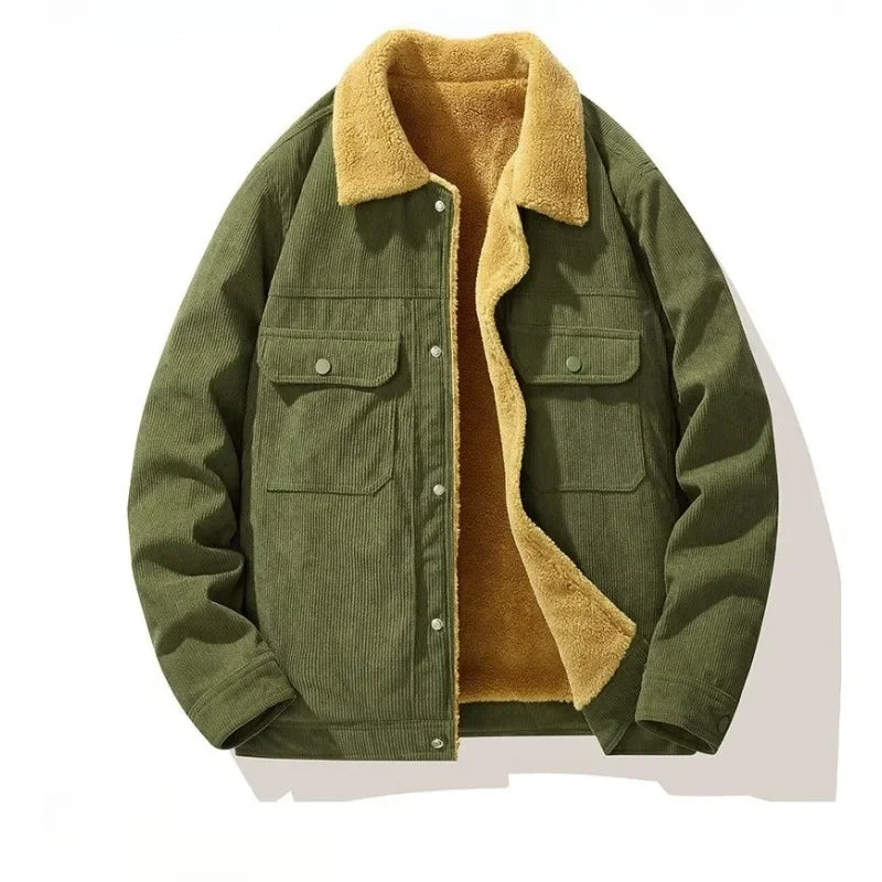 Bernard Corduroy Sherpa Jacket