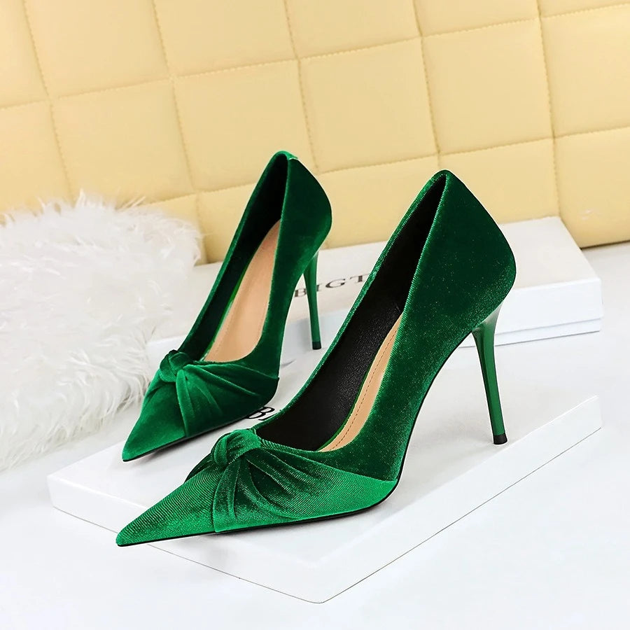 Elise Suede Heels