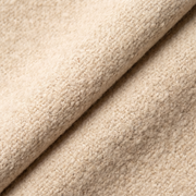 Folded sand wool fabric