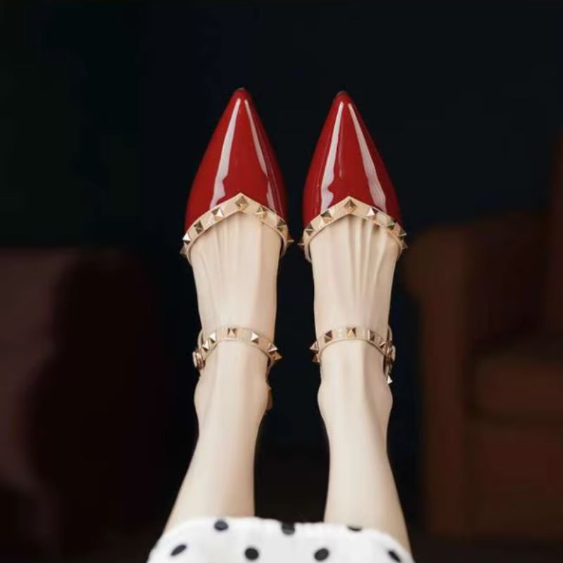 Delilah Leather Heels
